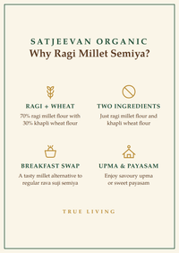 Organic Semiya Ragi Millet (30%KW) 200g