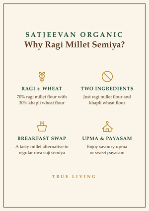 Organic Semiya Ragi Millet (30%KW) 200g