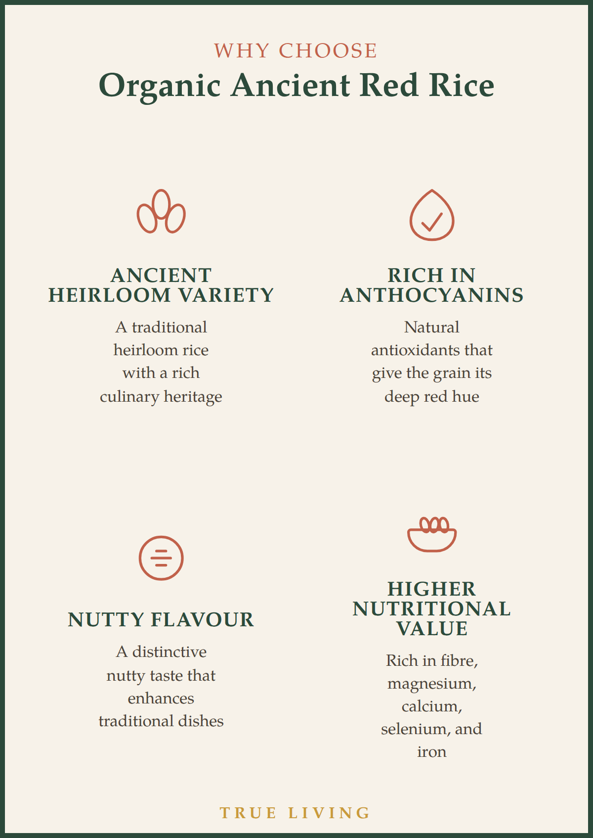 Organic Ancient Red Rice