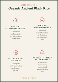 Organic Ancient Black Rice