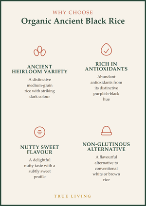 Organic Ancient Black Rice