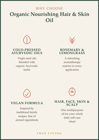 Organic Nourishing Hair & Skin Oil 100ml