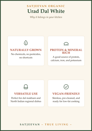 Organic Urad Dal White